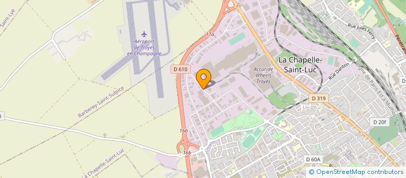 localisation de l'entreprise LES 3 A LORENZI à LA CHAPELLE-SAINT-LUC