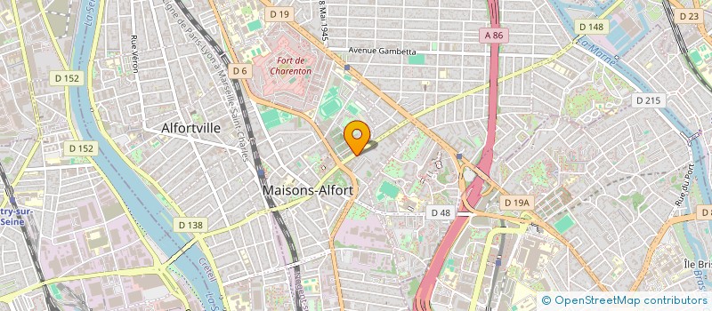 localisation de l'entreprise LES 3 ACACIAS à MAISONS-ALFORT