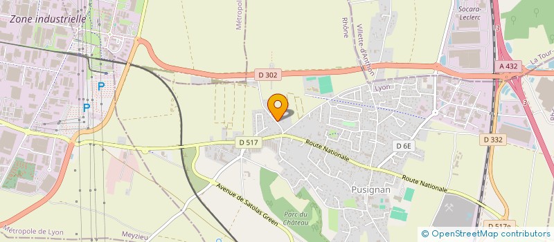 localisation de l'entreprise LES 3 AGDES  PUSIGNAN