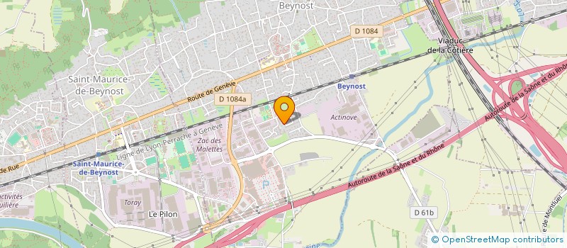 localisation de l'entreprise LES 3 AGOJIES à BEYNOST