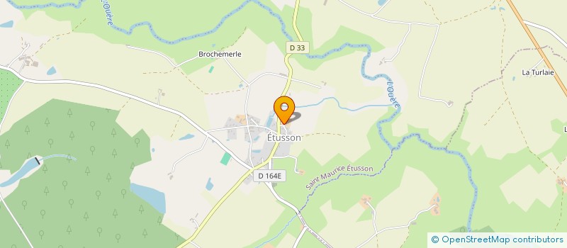 localisation de l'entreprise LES 3 AJT  SAINT MAURICE ETUSSON