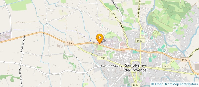 localisation de l'entreprise LES 3 ALPILLES à ST REMY DE PROVENCE