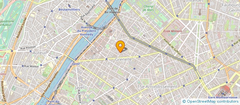 localisation de l'entreprise LES 3 ANGES  PARIS