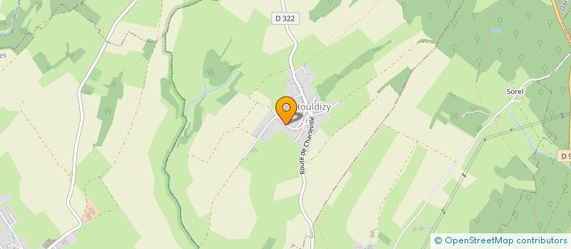 localisation de l'entreprise LES 3 AS  HOULDIZY