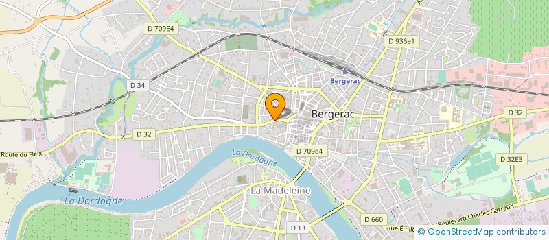 localisation de l'entreprise LES 3 AS à BERGERAC