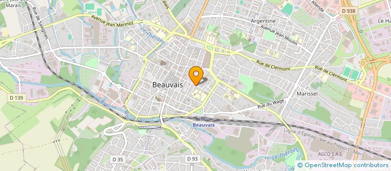 localisation de l'entreprise LES 3 B à BEAUVAIS
