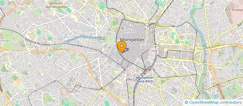 localisation de l'entreprise LES 3 B à MONTPELLIER