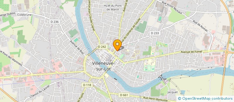 localisation de l'entreprise LES 3 B à VILLENEUVE-SUR-LOT