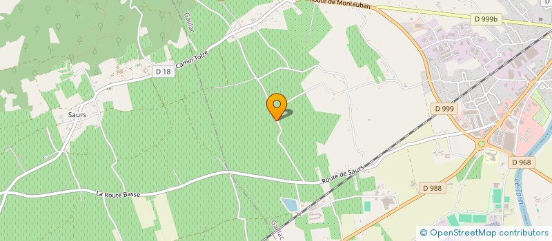 localisation de l'entreprise LES 3 B à GAILLAC