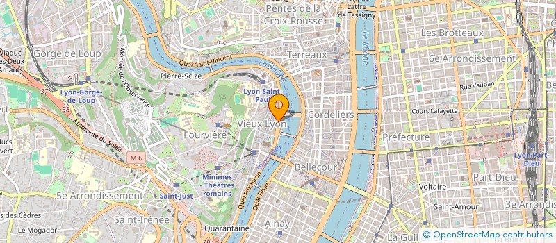 localisation de l'entreprise LES 3 B & B & B à LYON