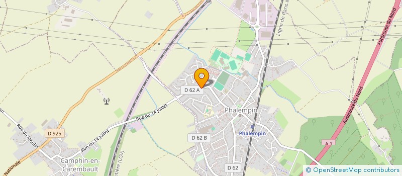 localisation de l'entreprise LES 3 BAIES  SAILLY-LEZ-LANNOY