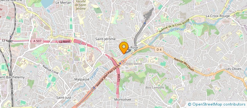localisation de l'entreprise LES 3 BEN à MARSEILLE