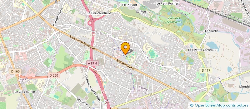 localisation de l'entreprise LES 3 BERTHELOT à TRELAZE