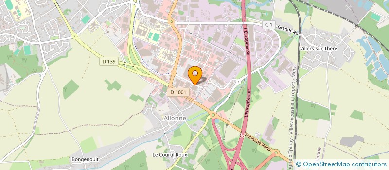 localisation de l'entreprise LES 3 BIO à BEAUVAIS
