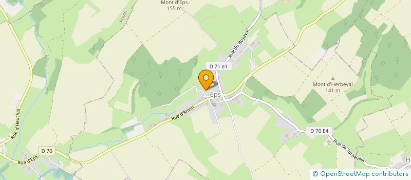 localisation de l'entreprise LES 3 BLEUETS  EPS