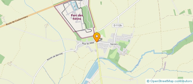 localisation de l'entreprise LES 3 BLOCS à LUMIGNY-NESLES-ORMEAUX
