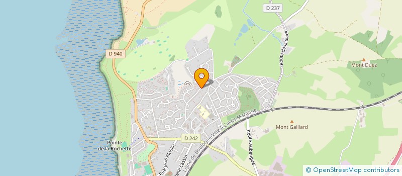 localisation de l'entreprise LES 3 BONHEURS  WIMEREUX