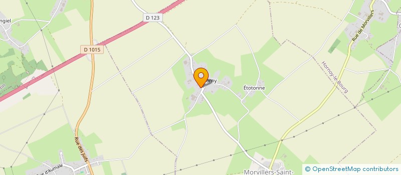 localisation de l'entreprise LES 3 C  MORVILLERS-SAINT-SATURNIN