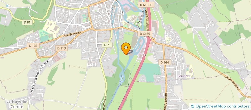 localisation de l'entreprise LES 3 C à LOUVIERS