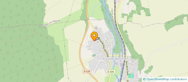 localisation de l'entreprise LES 3 C à EURVILLE-BIENVILLE