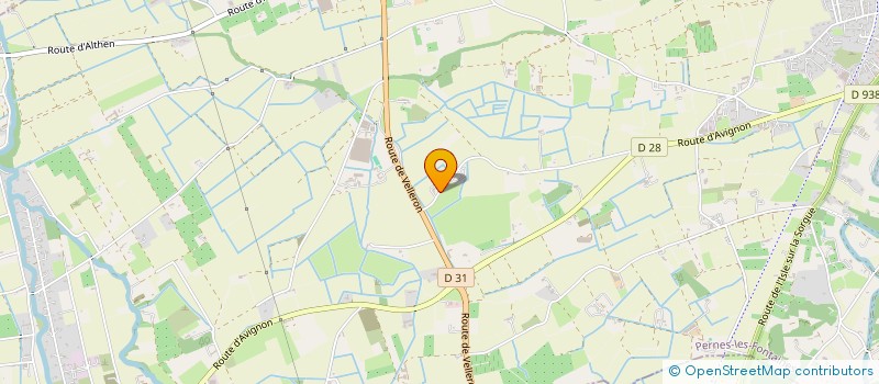 localisation de l'entreprise LES 3 C  PERNES-LES-FONTAINES