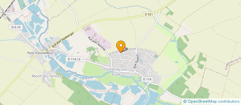 localisation de l'entreprise LES 3 C CATOIS  FONTENAY-SUR-EURE