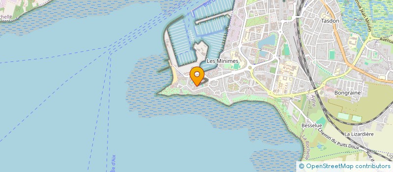 localisation de l'entreprise LES 3 CHAMPS  LA ROCHELLE