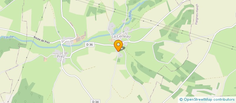 localisation de l'entreprise LES 3 CHATONS  PREZ