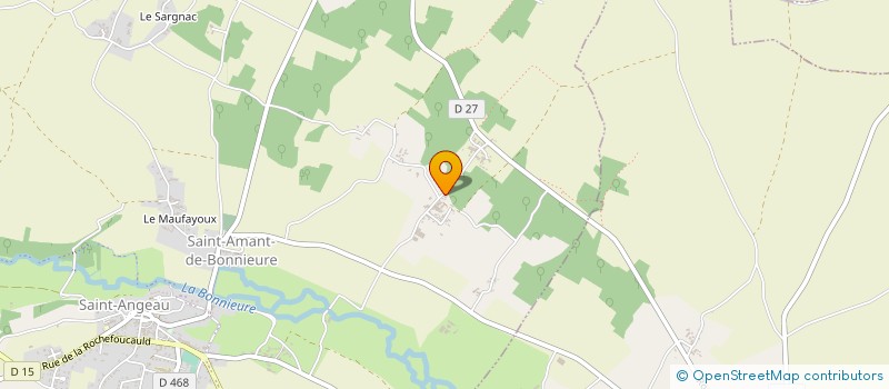 localisation de l'entreprise LES 3 CHENES à VAL-DE-BONNIEURE