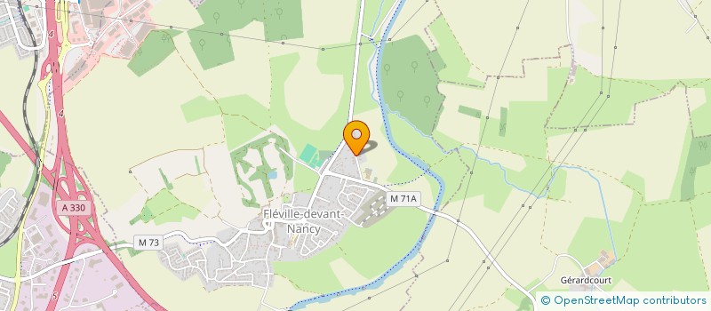 localisation de l'entreprise LES 3 COLOMBES  FLEVILLE-DEVANT-NANCY