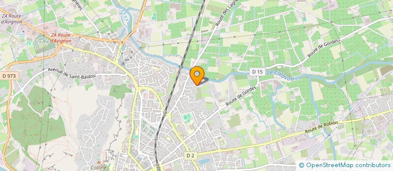 localisation de l'entreprise LES 3 COOL  CAVAILLON