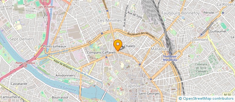 localisation de l'entreprise LES 3 CRAYONS à TOULOUSE