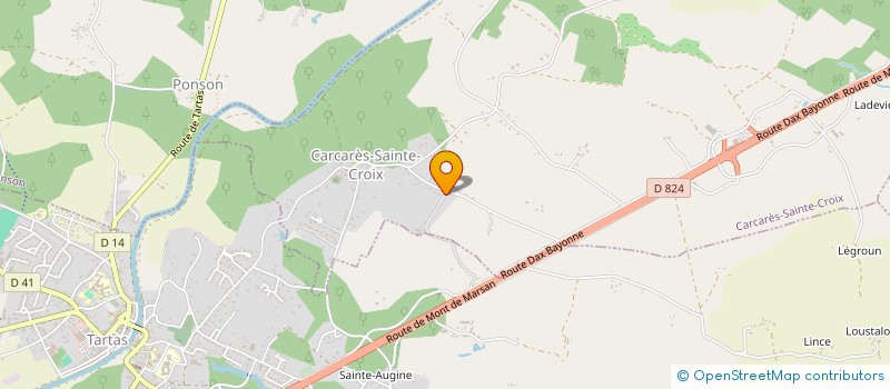 localisation de l'entreprise LES 3 D à CARCARES-SAINTE-CROIX