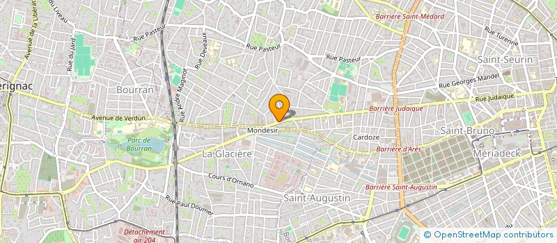 localisation de l'entreprise LES 3 DUNES  TRESSES