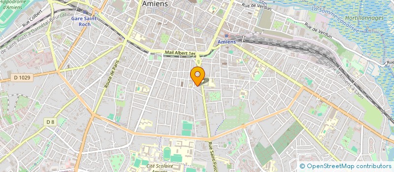 localisation de l'entreprise LES 3 E à AMIENS