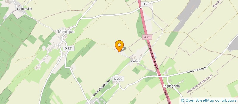 localisation de l'entreprise LES 3 ELLES  MENTQUE-NORTBECOURT