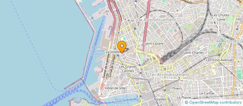 localisation de l'entreprise LES 3 ENFANTS à MARSEILLE 2EME