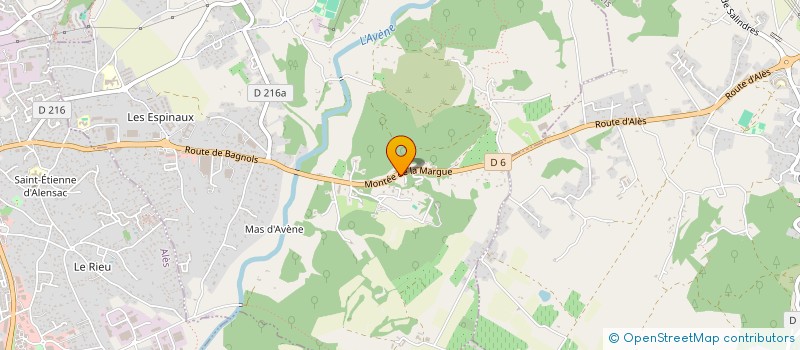 localisation de l'entreprise LES 3 ETOILES  SAINT-PRIVAT-DES-VIEUX