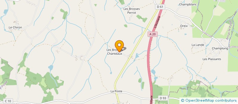localisation de l'entreprise LES 3 F ET PLUS à ARNAC-LA-POSTE