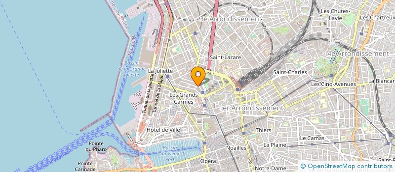 localisation de l'entreprise LES 3 FIACRES à MARSEILLE