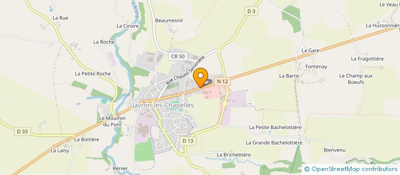 localisation de l'entreprise LES 3 FRANGINS  JAVRON-LES-CHAPELLES