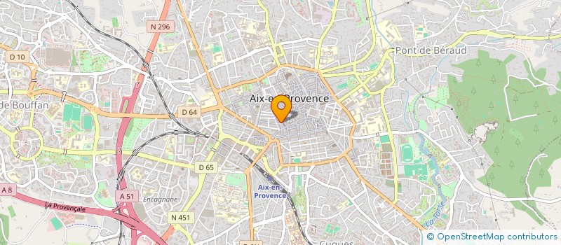 localisation de l'entreprise LES 3 FRERES  AIX-EN-PROVENCE