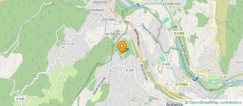 localisation de l'entreprise LES 3 FRERES à AUBENAS