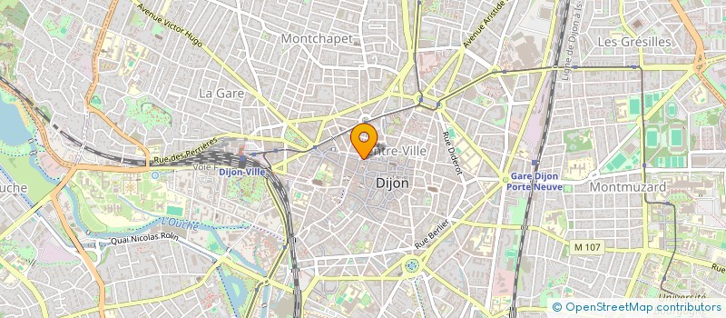 localisation de l'entreprise LES 3 FROMAGERS  DIJON