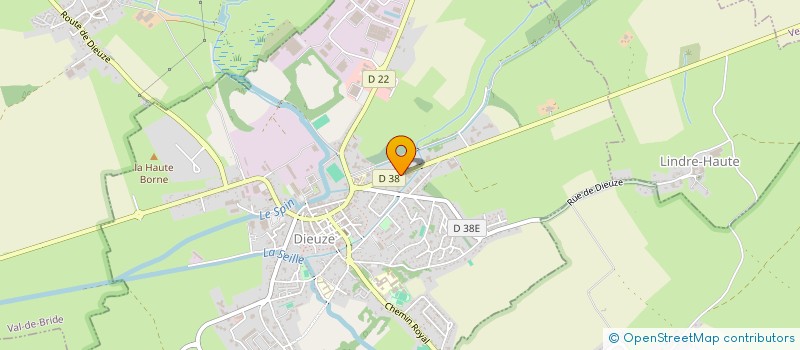 localisation de l'entreprise LES 3 G à DIEUZE