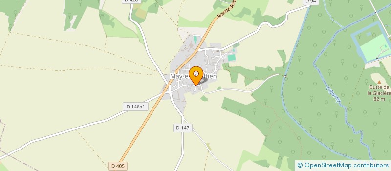 localisation de l'entreprise LES 3 GIVREES à MAY-EN-MULTIEN