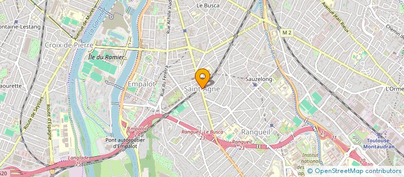 localisation de l'entreprise LES 3 GOURMANDS  TOULOUSE