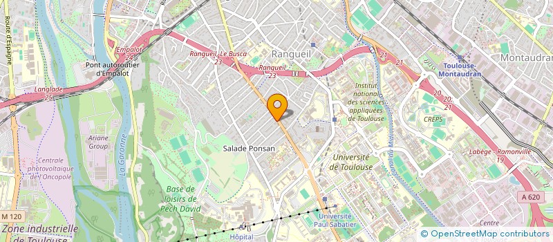 localisation de l'entreprise LES 3 GOUSSES à TOULOUSE