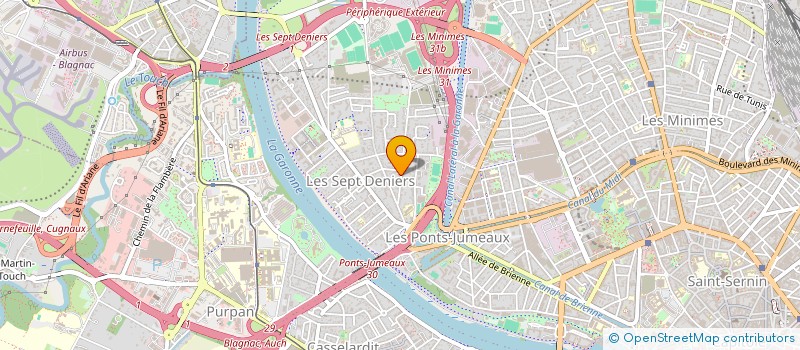 localisation de l'entreprise LES 3 GROS à TOULOUSE