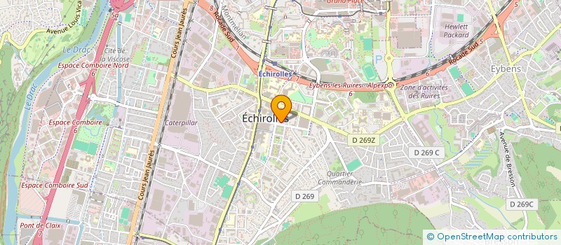localisation de l'entreprise LES 3 GROS à ECHIROLLES